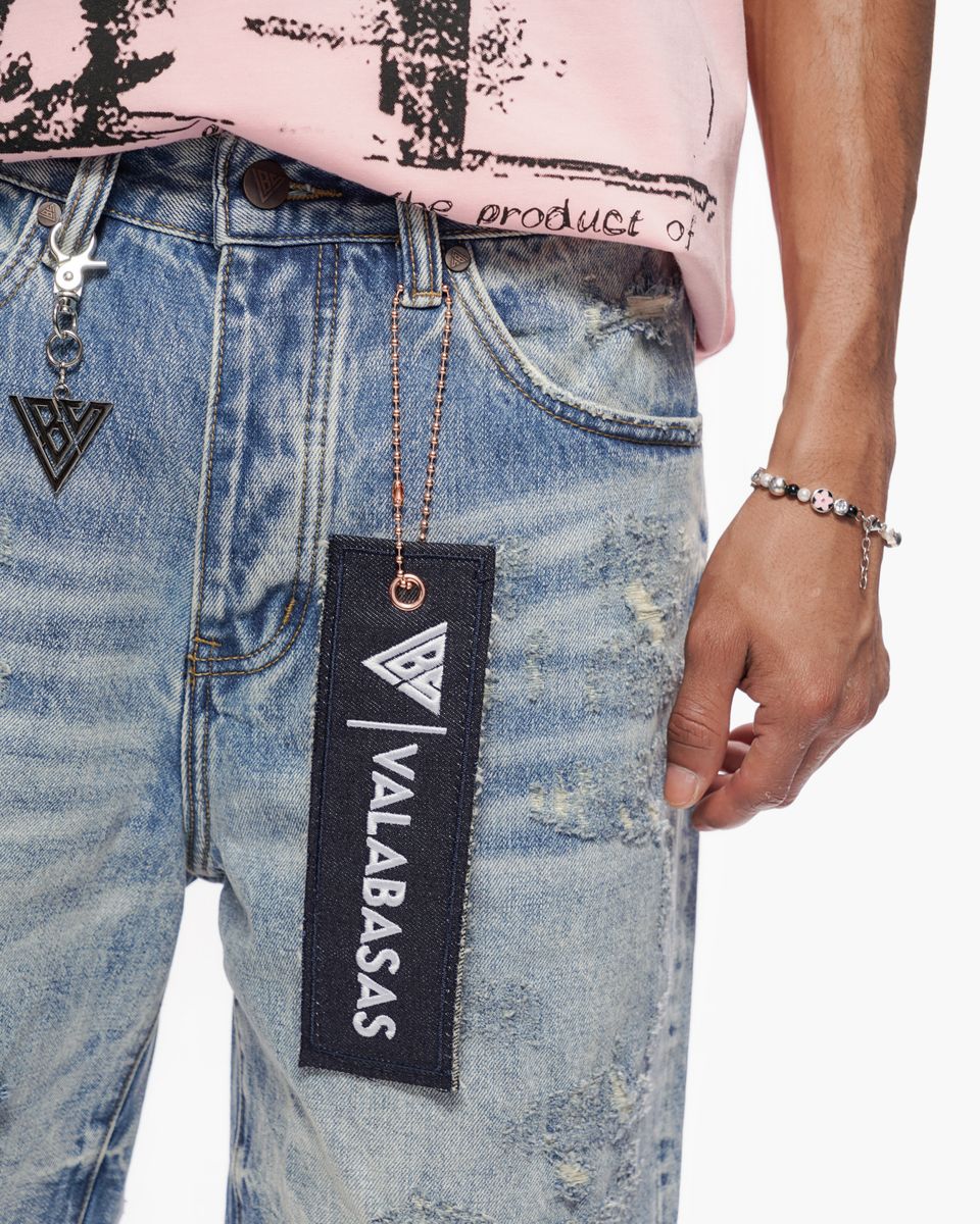Valabasas CLIPPED" DENIM SHORTS (VL