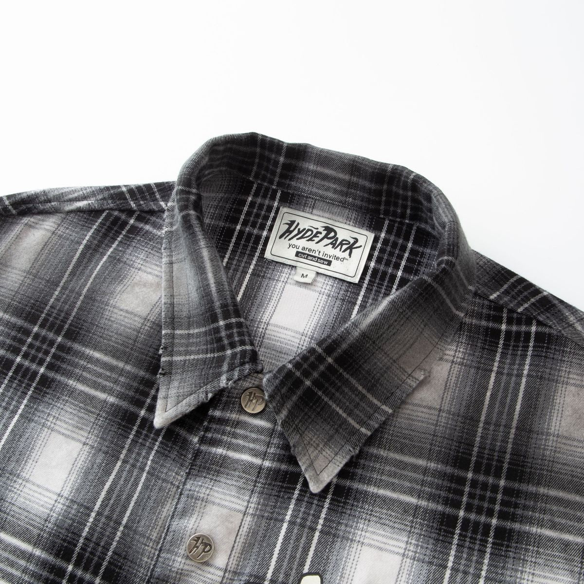 Hyde Park Park Goods Flannel LS Shirt -black