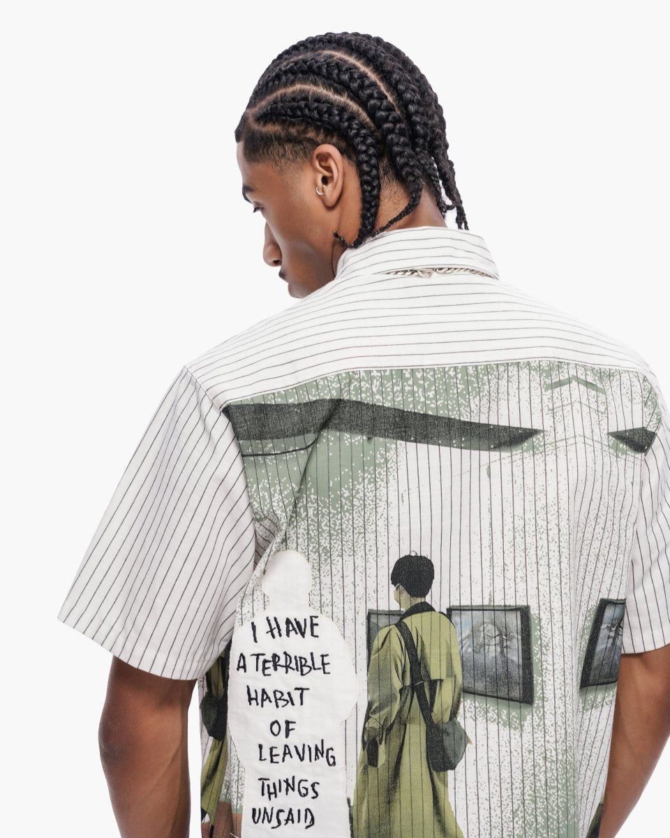 Valabasas Leave Town Pin-Striped BD