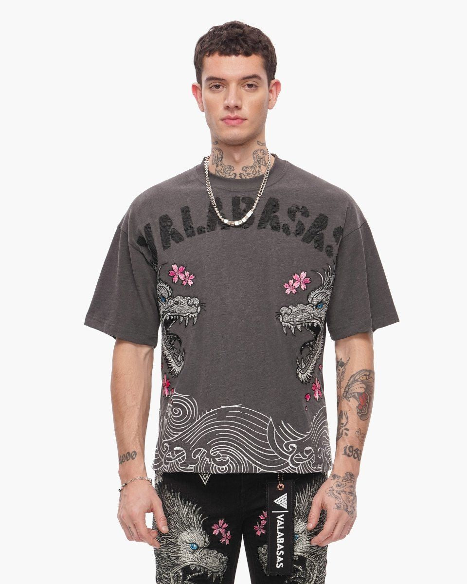 Valabasas Ikari Tee Washed Black