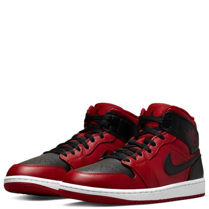 Air JORDAN 1 MID
Men – Gym Red/Black-white