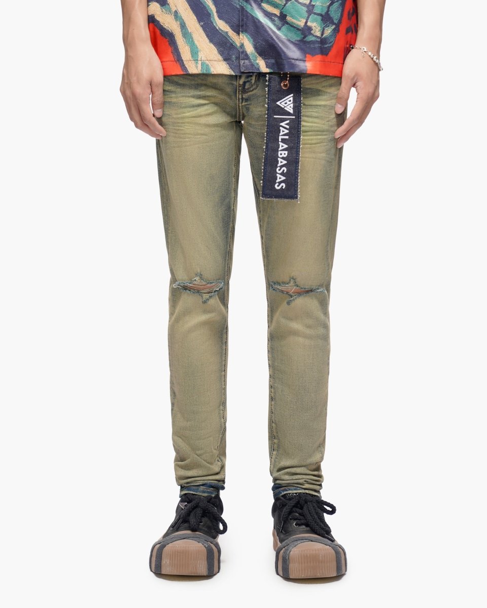 MR.CLEAN Medium Vintage Skinny Jeans