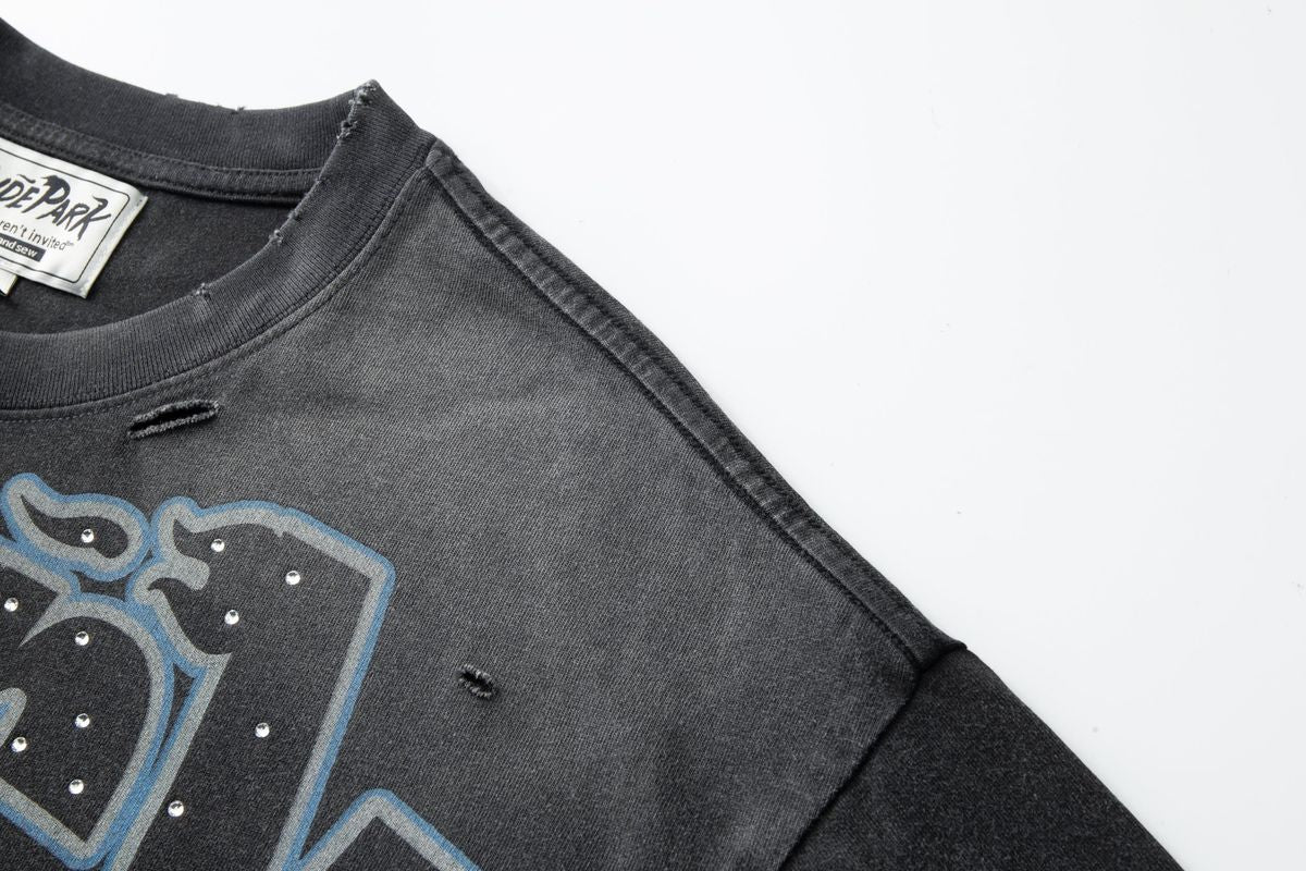 Hyde park BLUESKULL SST BLACK Tshirt