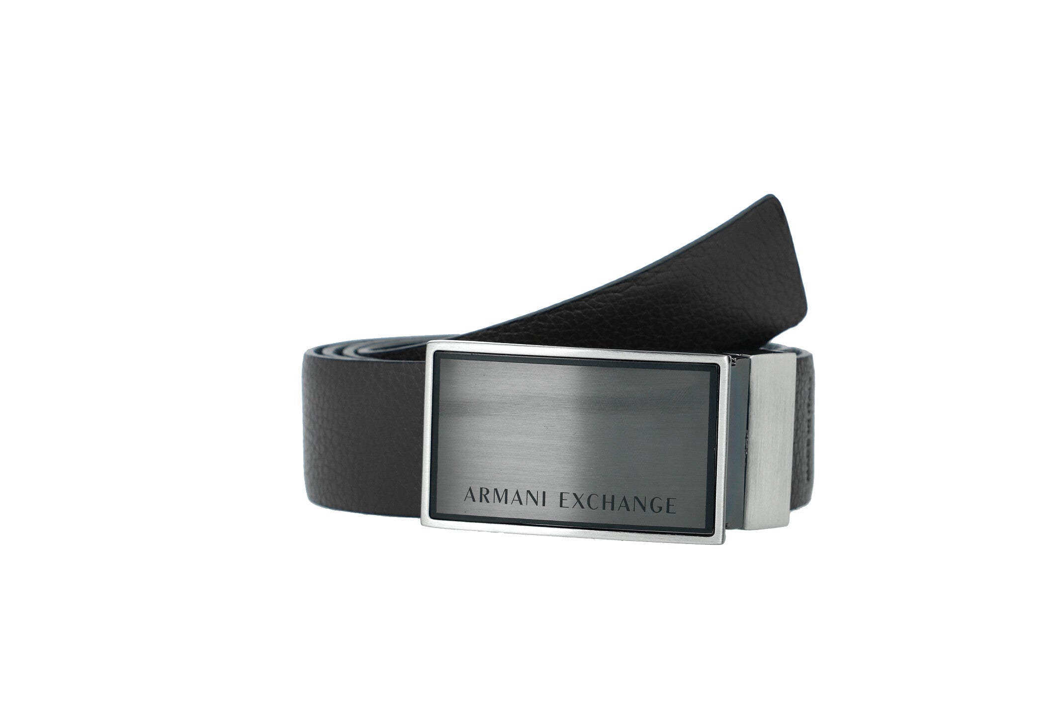 Armani exchange Reversible Black Brown Leather Belts