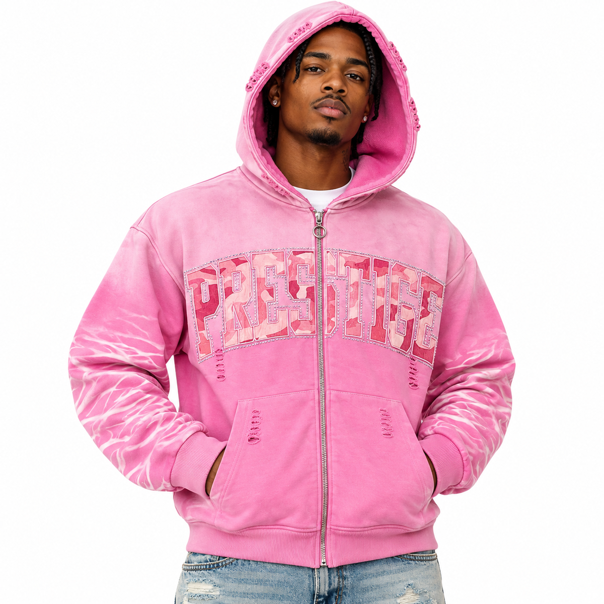 Prestige Pink Eclipse Hoodie