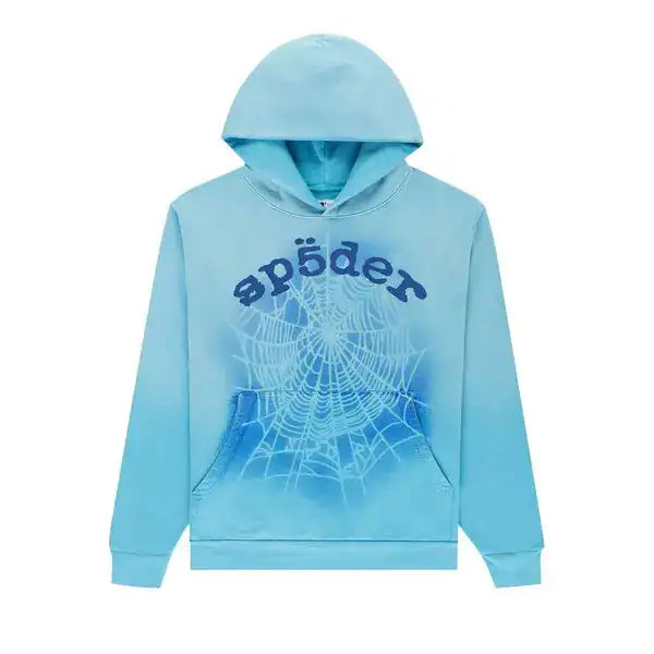 Sp5der OG Web V2 Spray Hoodie
Light Blue