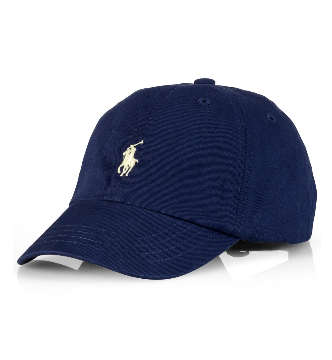 Polo Ralph Lauren Navy Yellow Dad back Strap hat 4-7,8-20 Boys