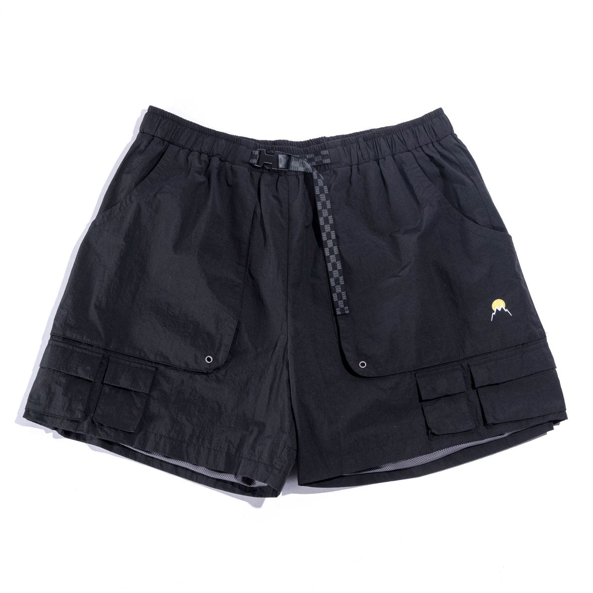 Memory lane VAGABOND SHORTS - BLACK