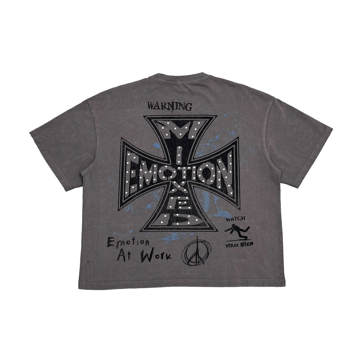 Mix emotions Grey “Friends” tee (Grey “Fri