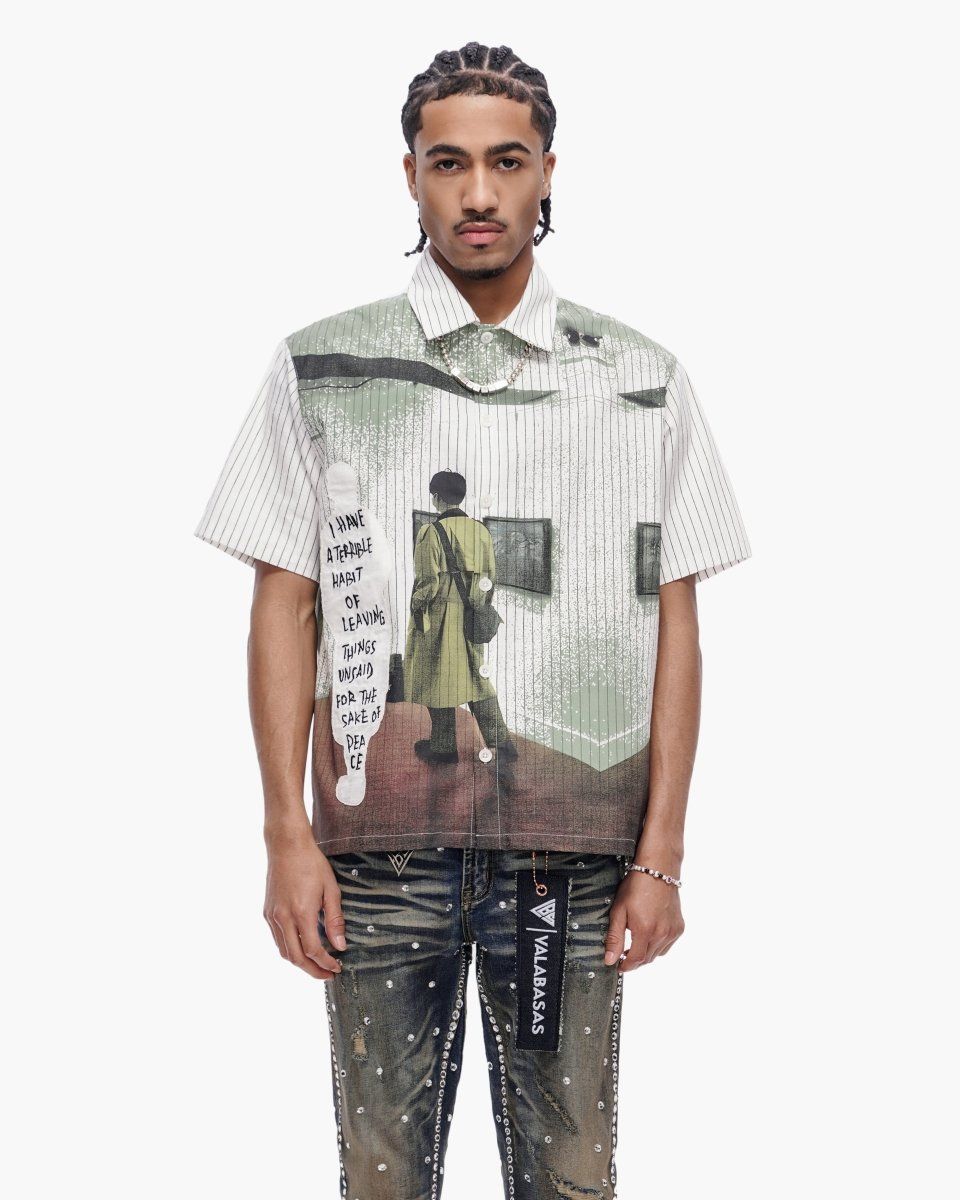 Valabasas Leave Town Pin-Striped BD