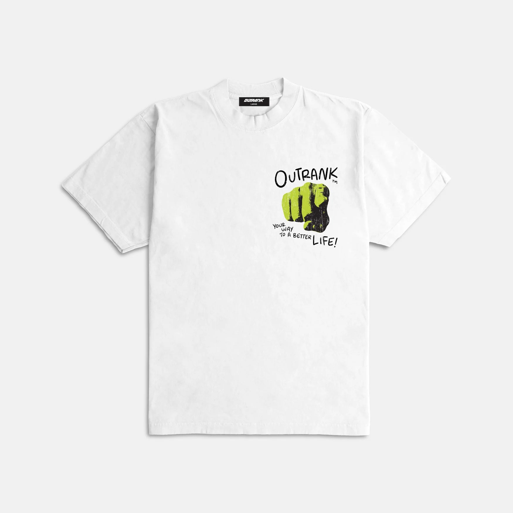 Outrank WAYS TO GET AHEAD ULTRA T-SHIRT