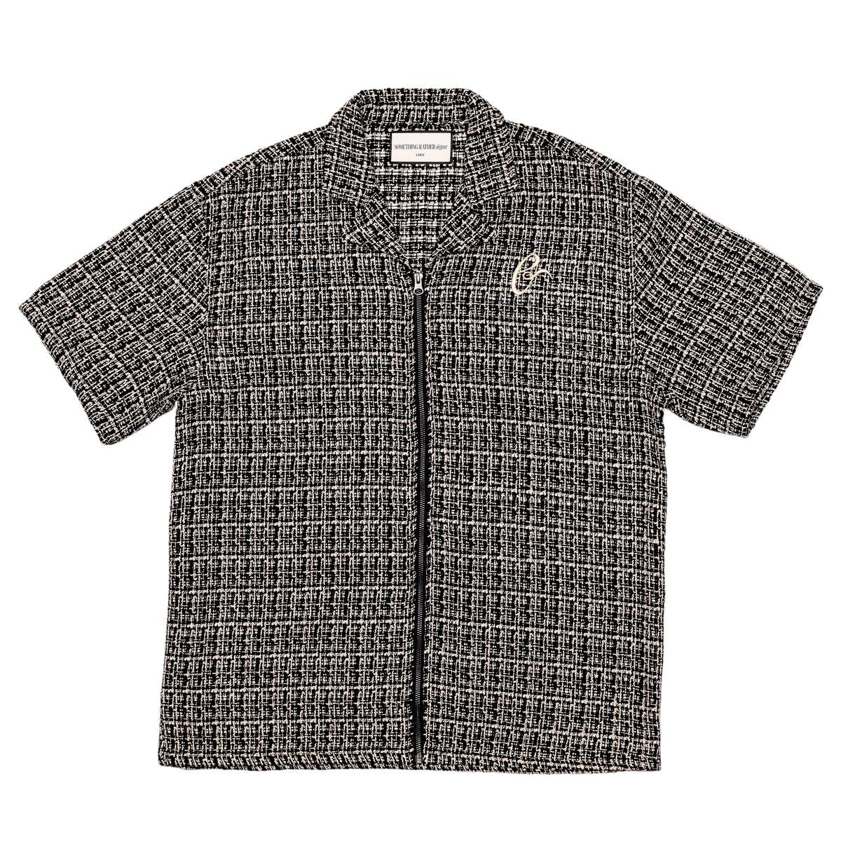 By appointment only TYLAN PLAID WOVEN ZIP SHIRT (E2402001)