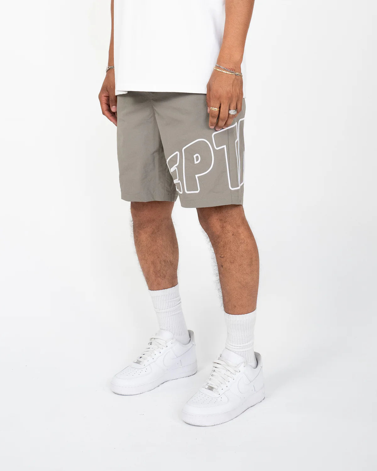 EPTM LOGO SHORTS - GREY