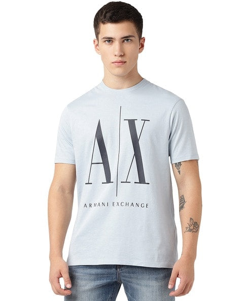 ICON LOGO REGULAR FIT T-SHIRT GRAY