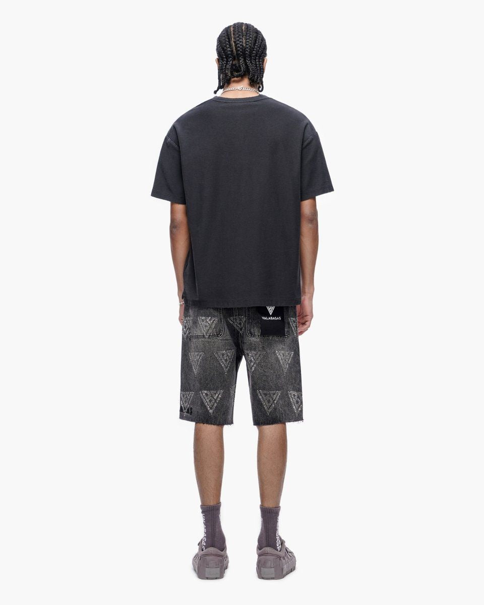 Valabasas Palace Grey Wash Jorts