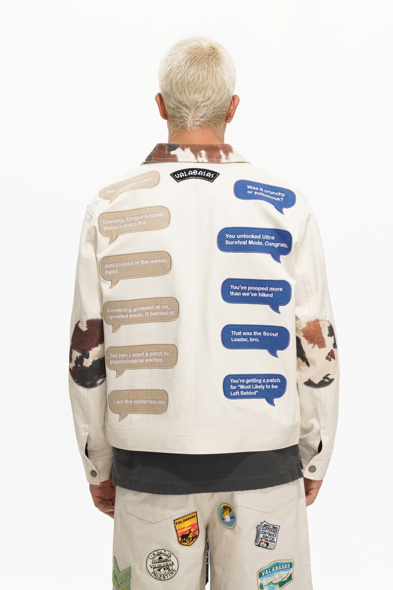 Valabasas TROOP" CREAM (VLBS-VJK1-1