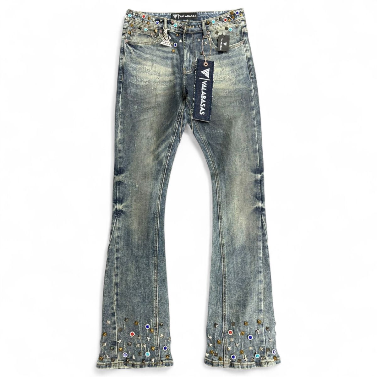 valabasas “ion” 33’’ inseam-stacked denim