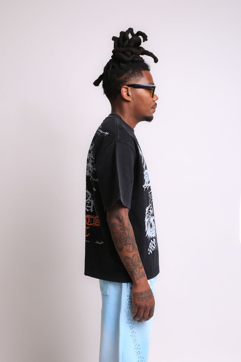 elements Dominion Tee-Black (EA006)