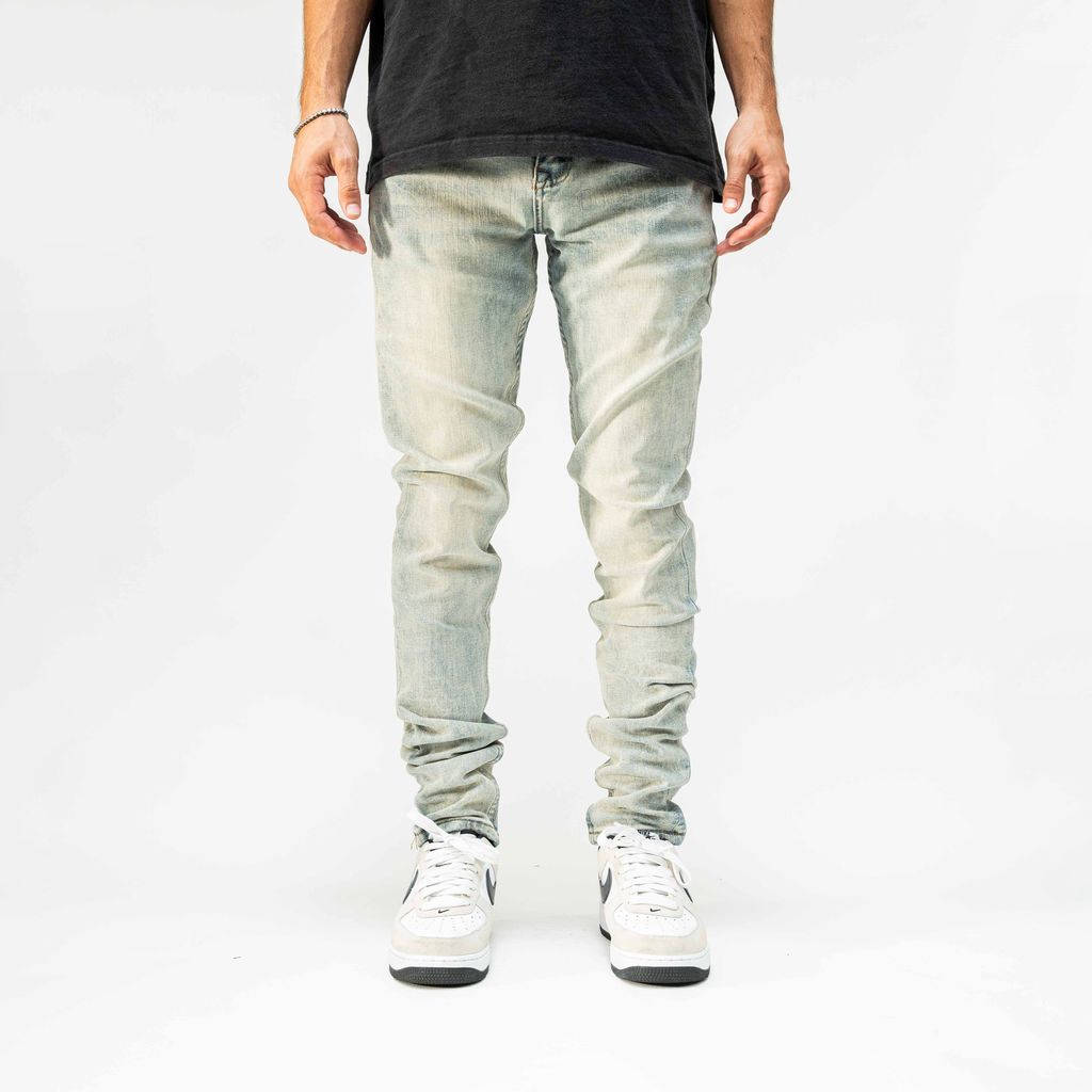 PALI “SPIDER” WEB WASH JEANS