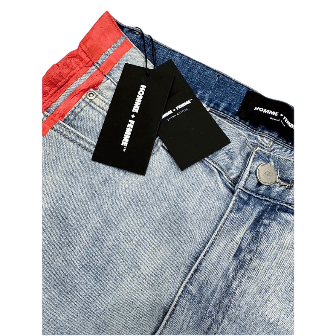 Home Femme Denim blue Jean