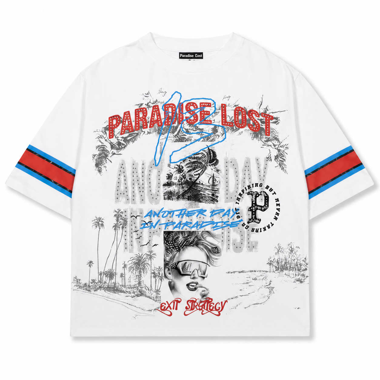 paradise lost Lost Vision Tee (White)