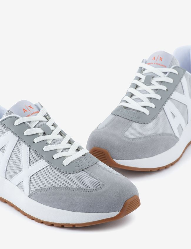 Armani Exchange Grey Sneakers