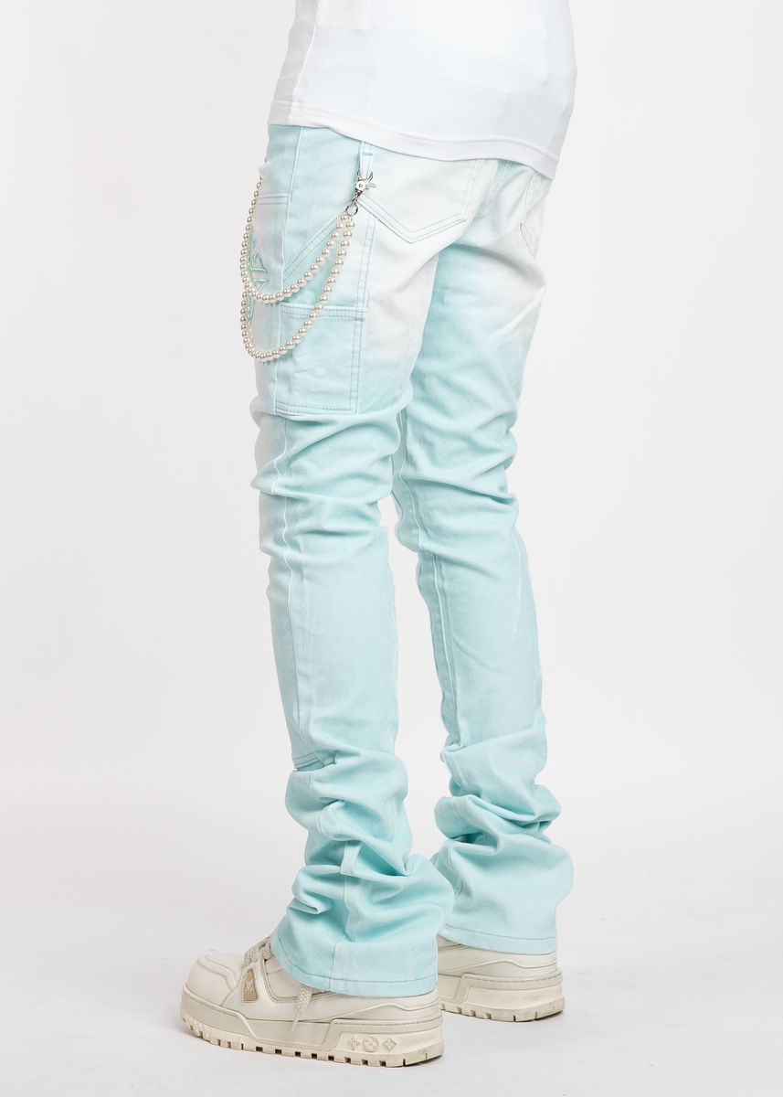 GUAPI Velvet Tiffany Carpenter Stacked Denim