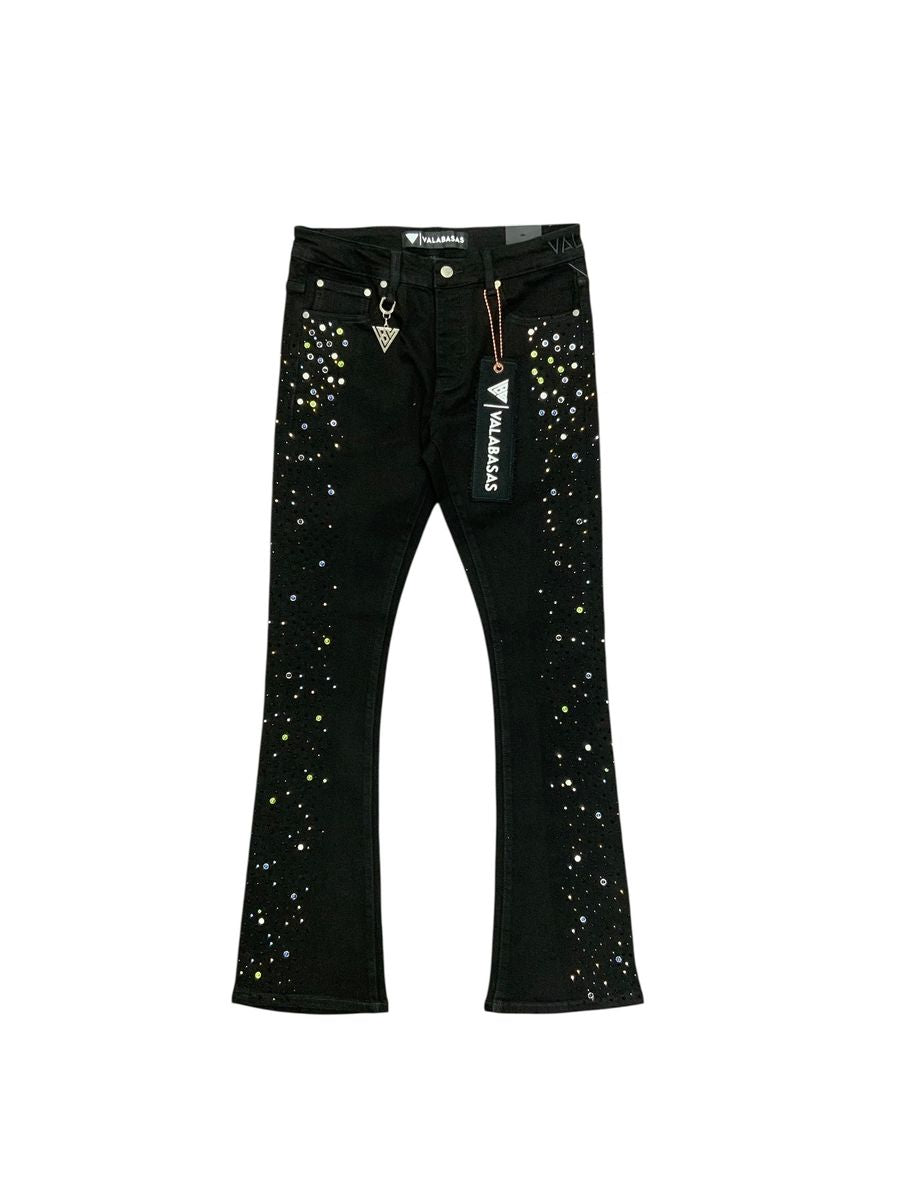 VALABASAS DENIM "SHINE" STACKED DENIM