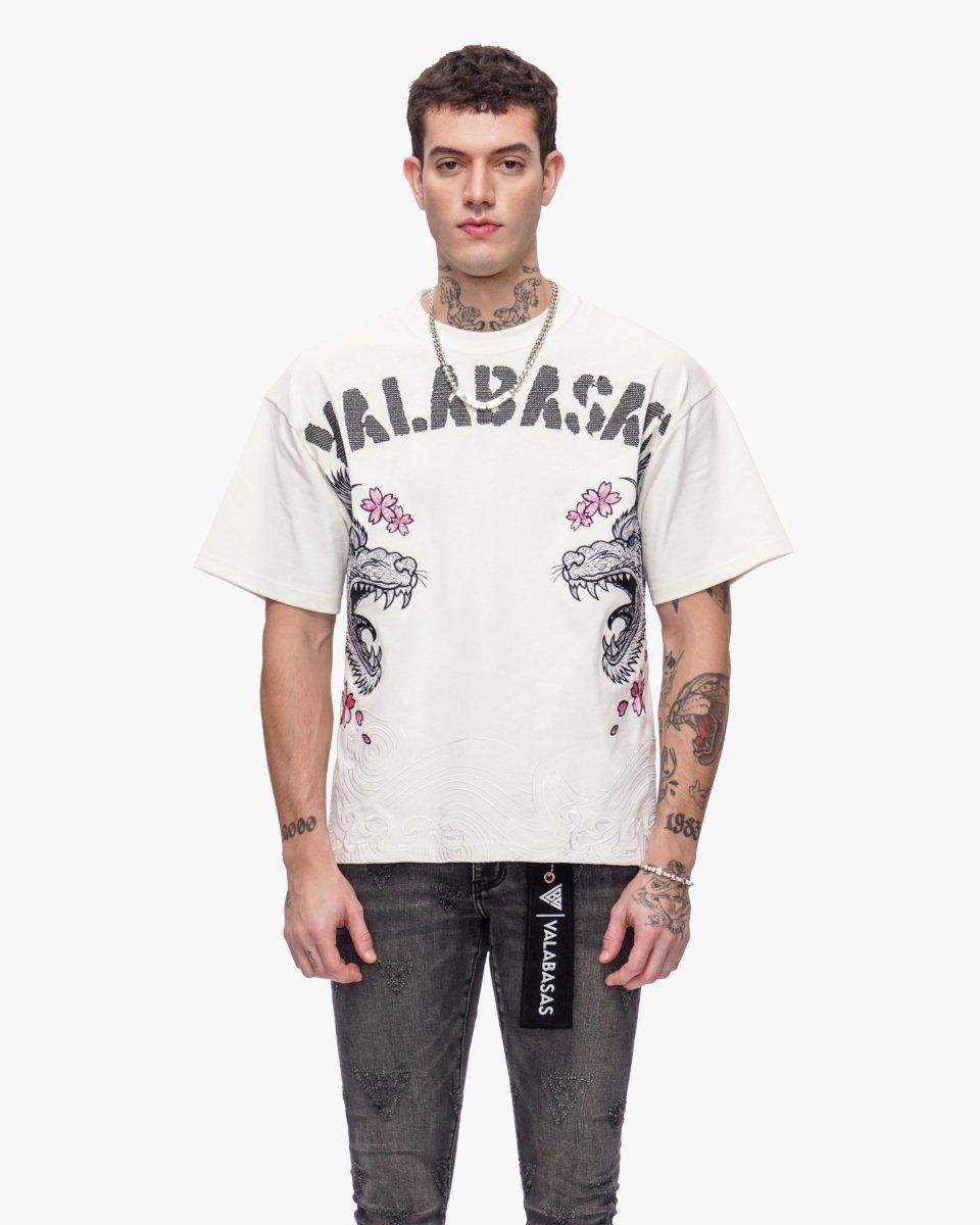 Valabasas IKARI TEE OFF WHITE