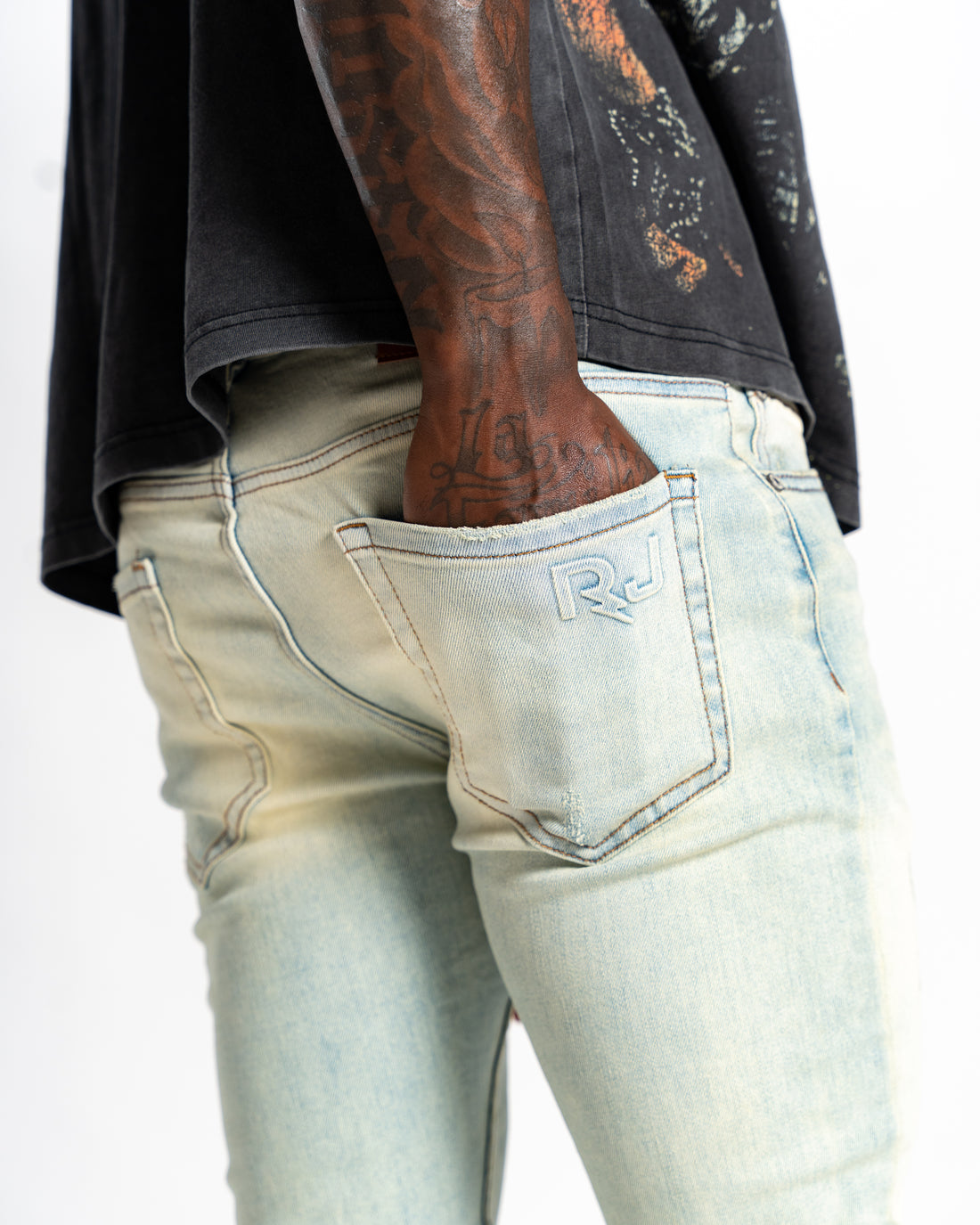 Relapse Jeans Sam Sand Wash Skinny fit