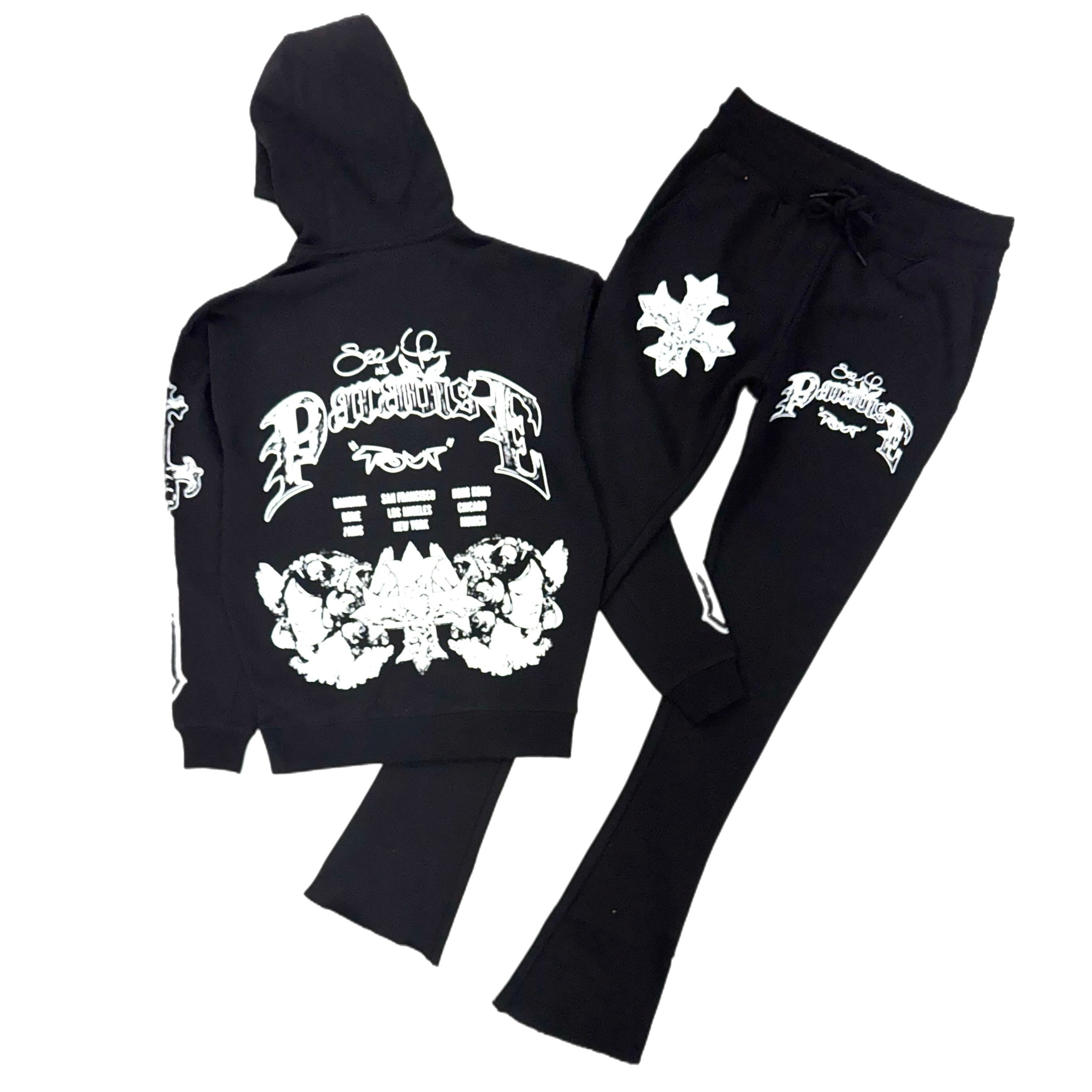JORDAN CRAIG FLEECE SET (BLACK)