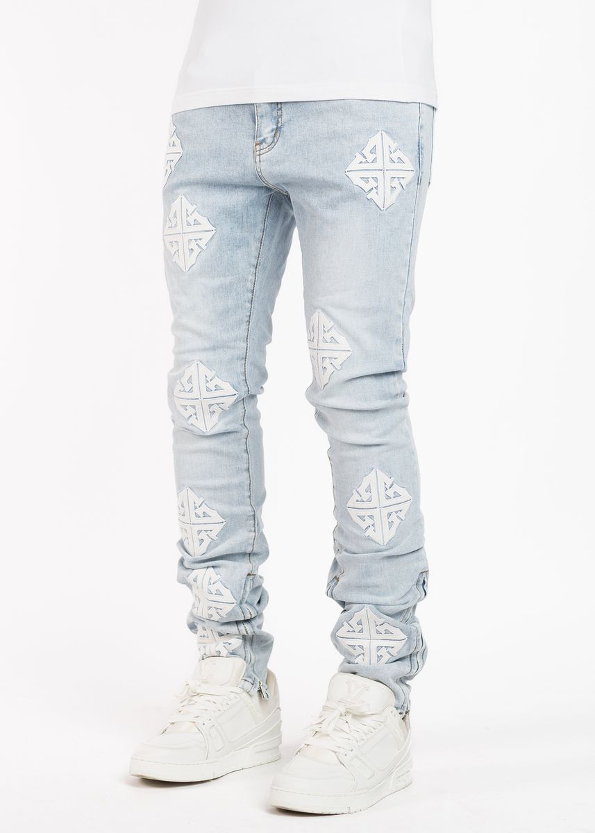 guapi AQUA BLUE CONVERTIBLE DENIM チェーン無し guapi AQUA BLUE CONVERTIBLE DENIM チェーン無し GUAPI / AQUA BLUE