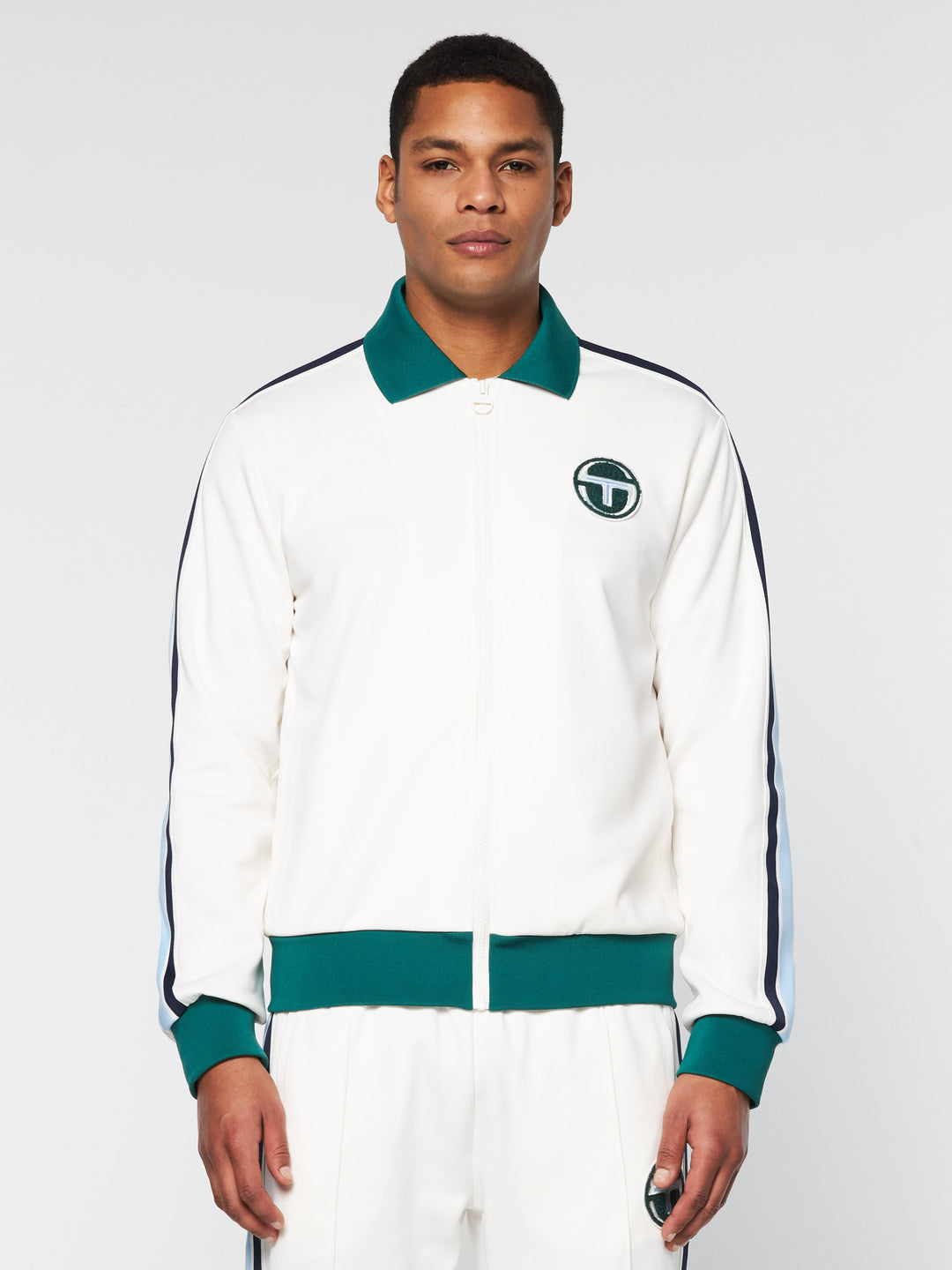 Sergio Tacchini MONTE TRACK JACKET ARCHIVIO- GARDENIA & PANTS SET