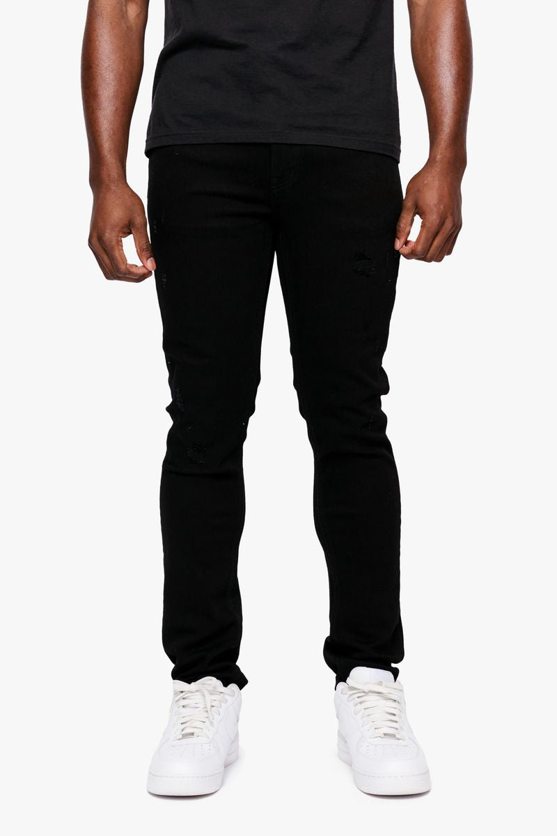 ANOM SKINNY FIT "OCEO" JET BLACK