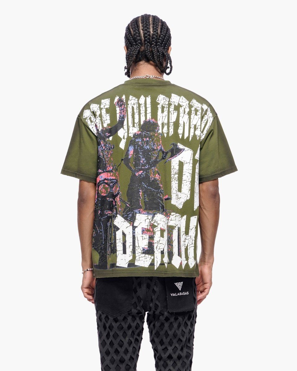 Valabasas death green tee