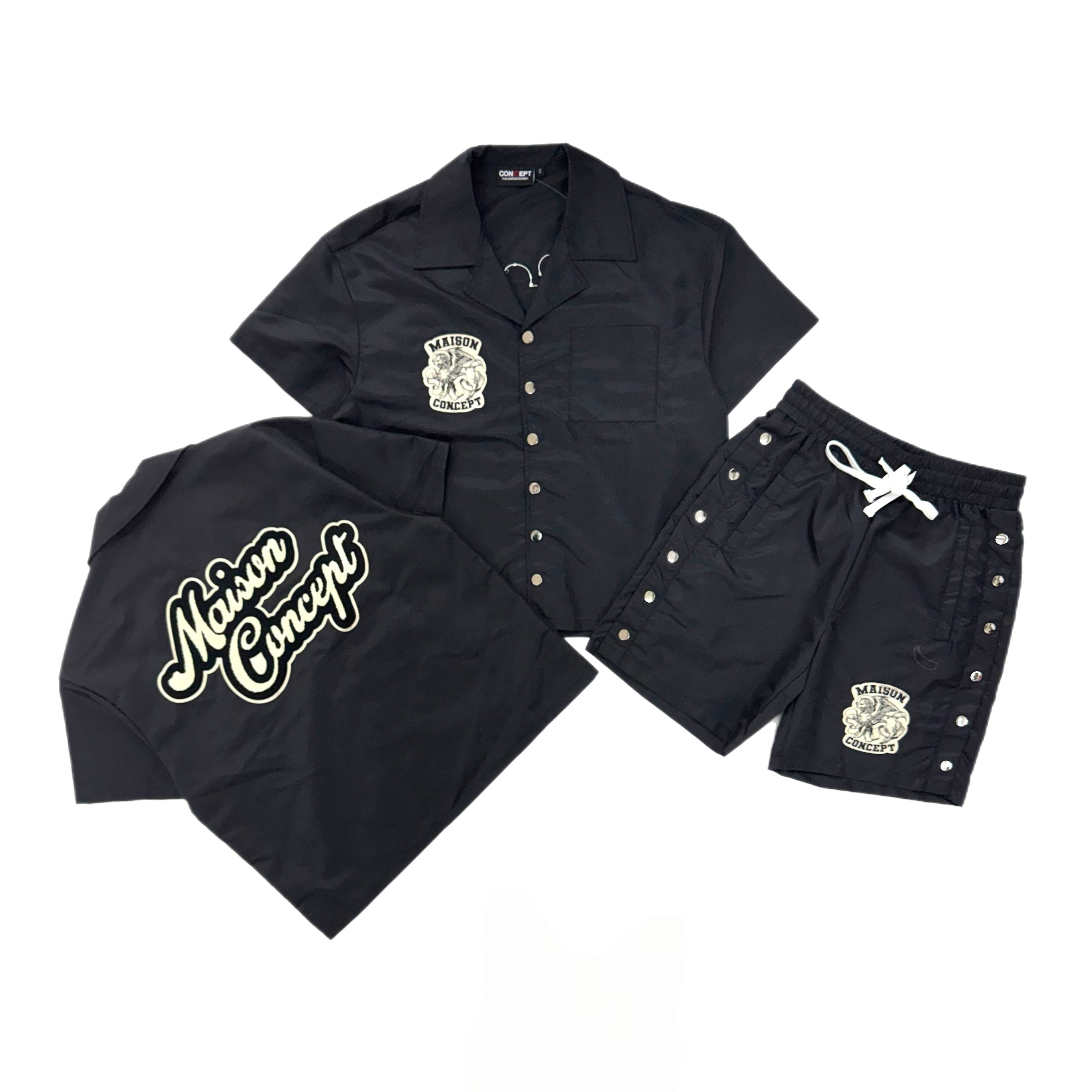 Concept "Maison" Short Sets Black
