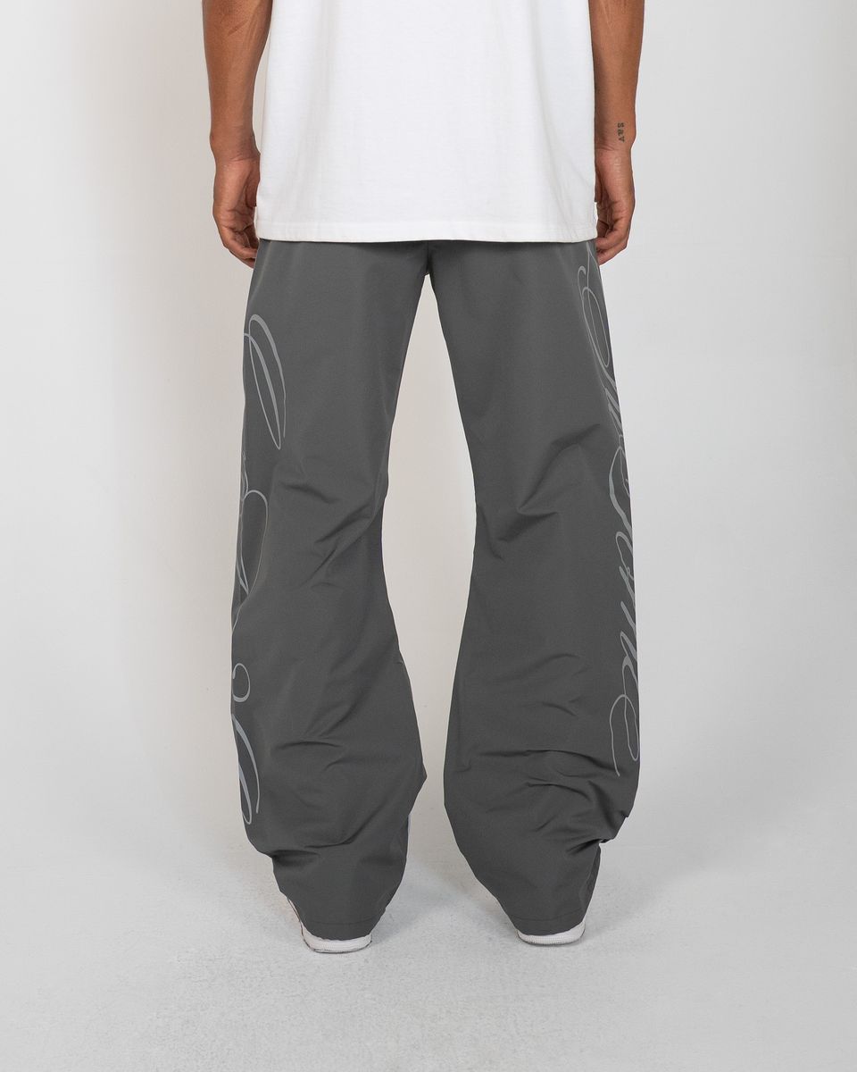 Eptm Monogram Pants- Charcoal