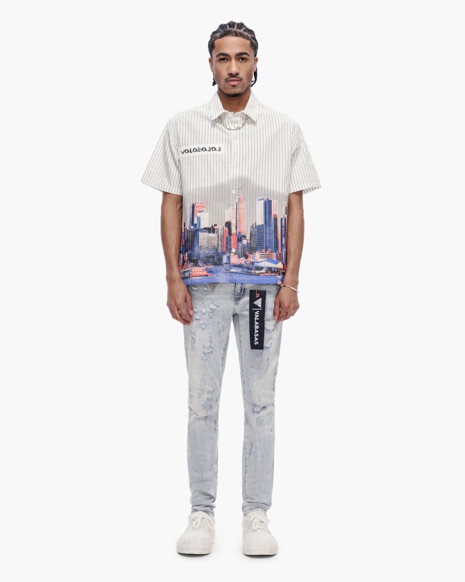 Valabasas Iso Skinny Light Blue Wash