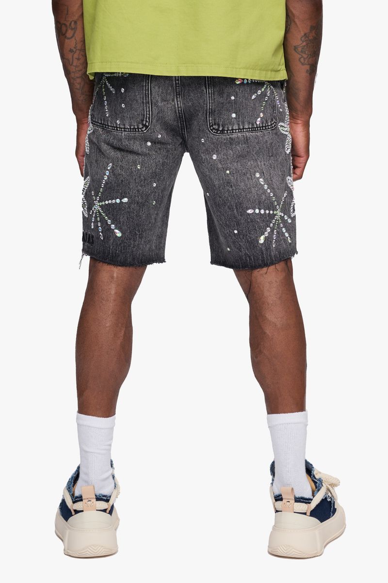 valabasas “samba” denim shorts