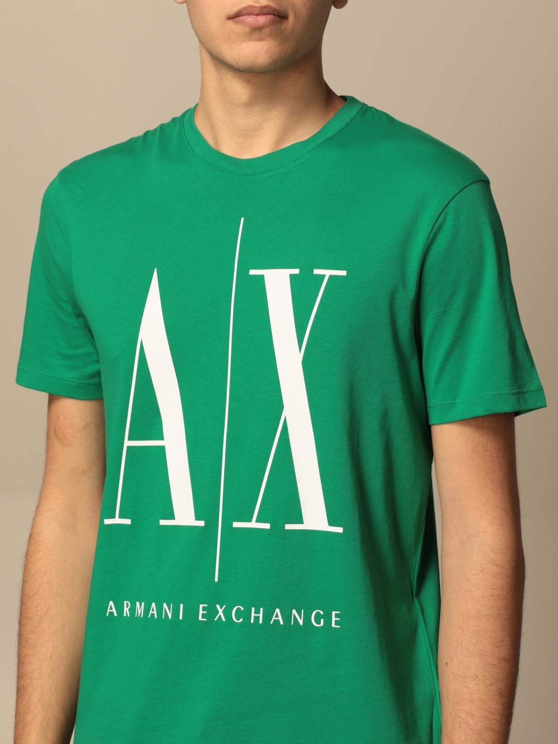 Armani Exchange Green Tshirt