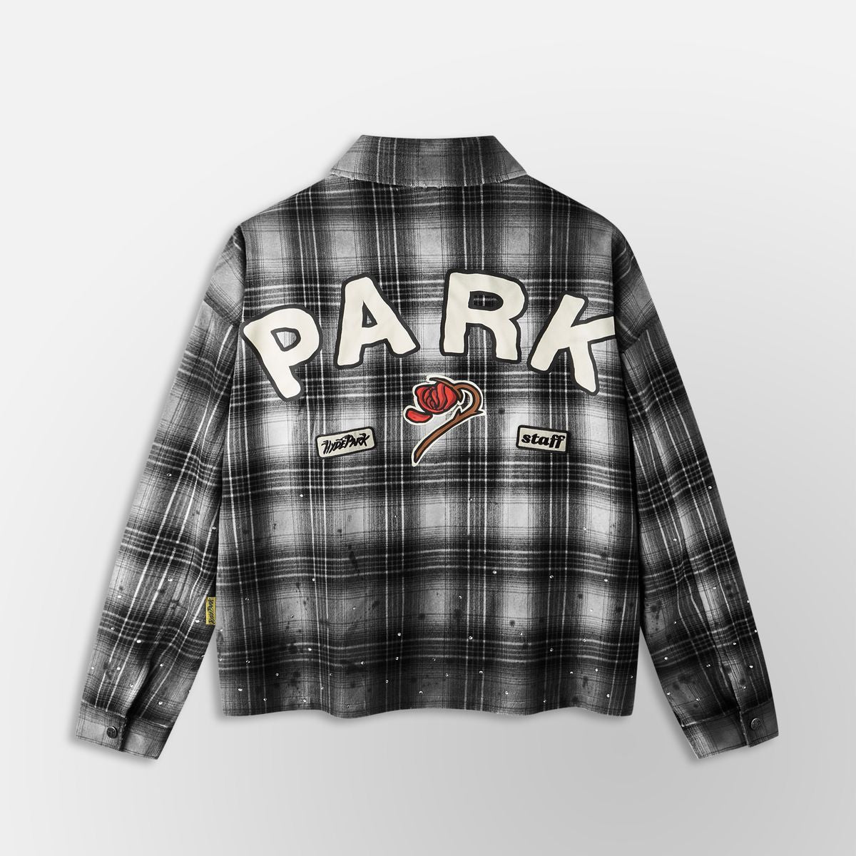 Hyde Park Park Goods Flannel LS Shirt -black