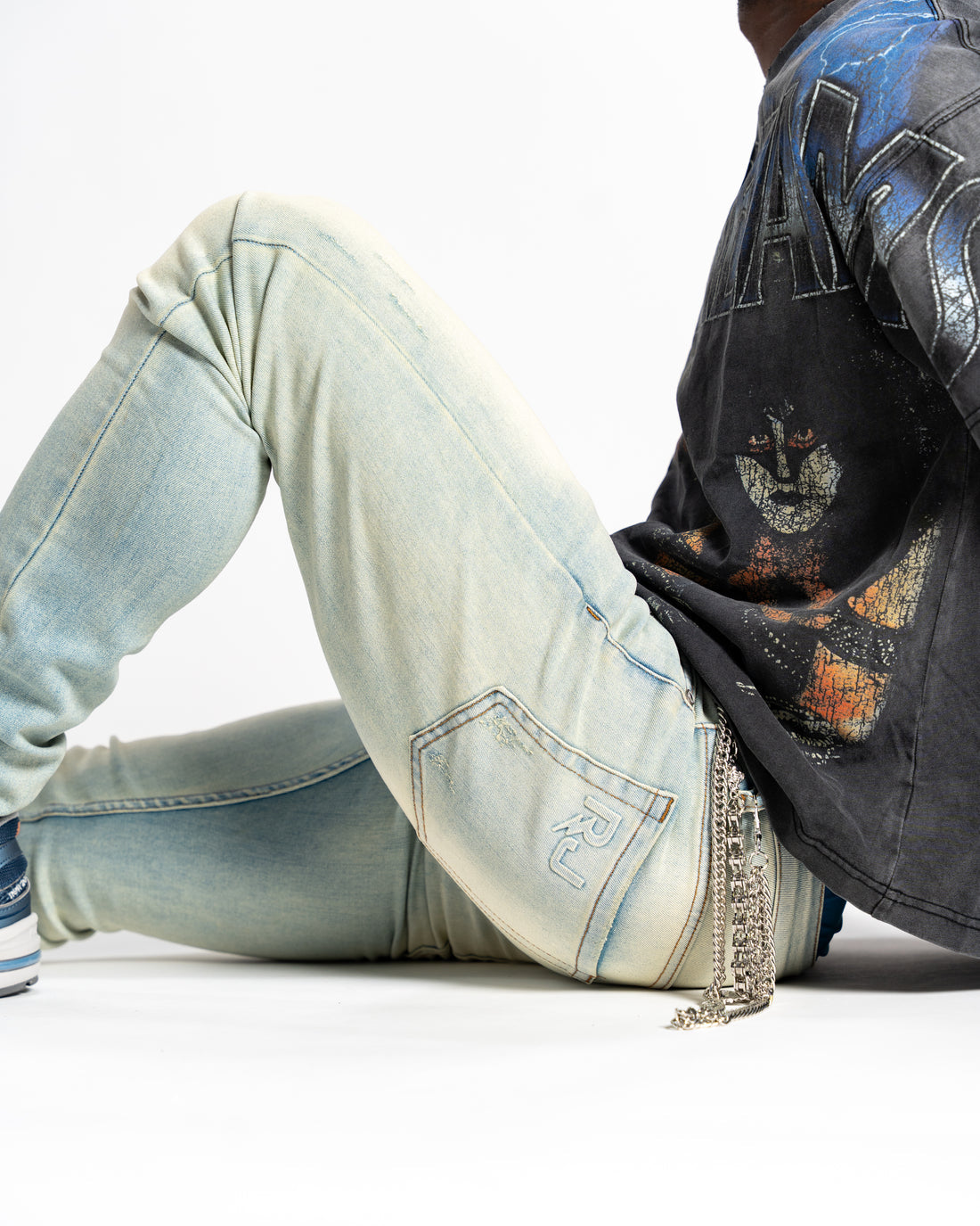 Relapse Jeans Sam Sand Wash Skinny fit