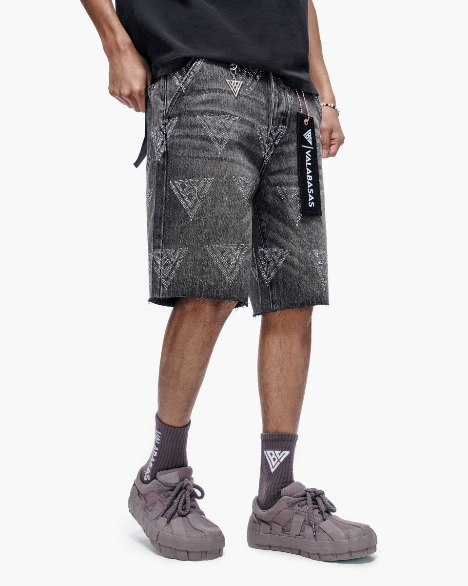 Valabasas Palace Grey Wash Jorts
