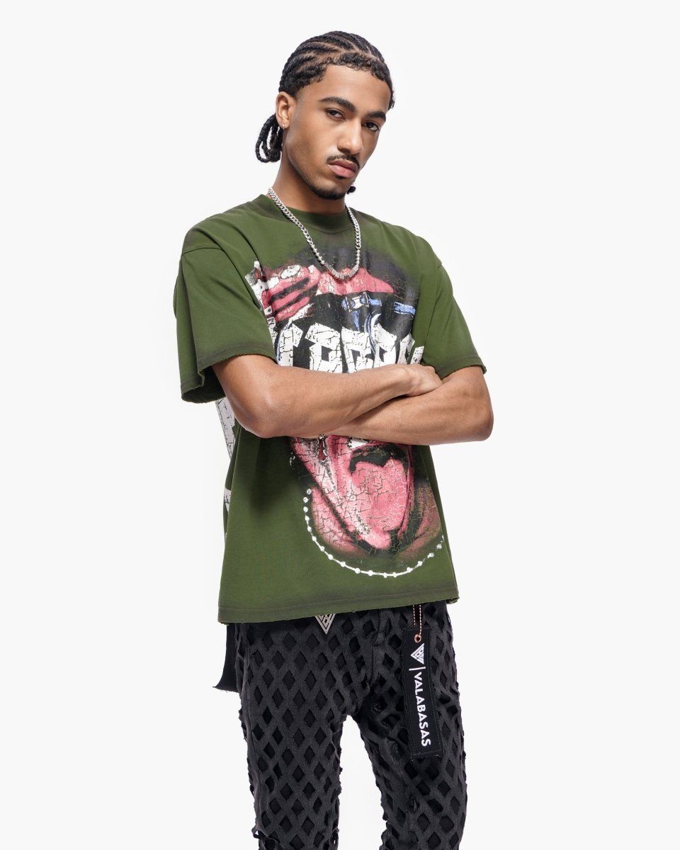 Valabasas death green tee