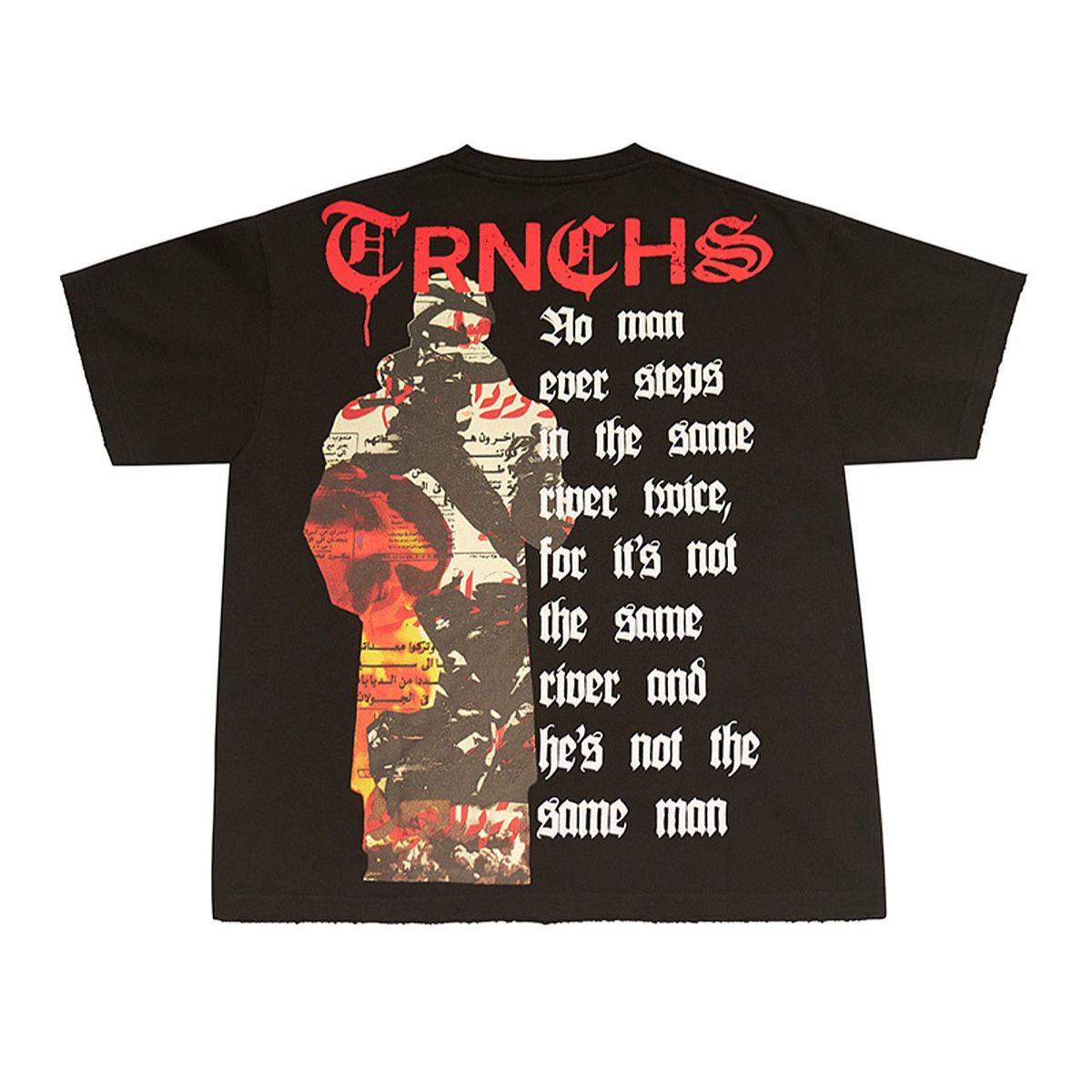 TRNCHS
"CHANGES" BLACK TEE