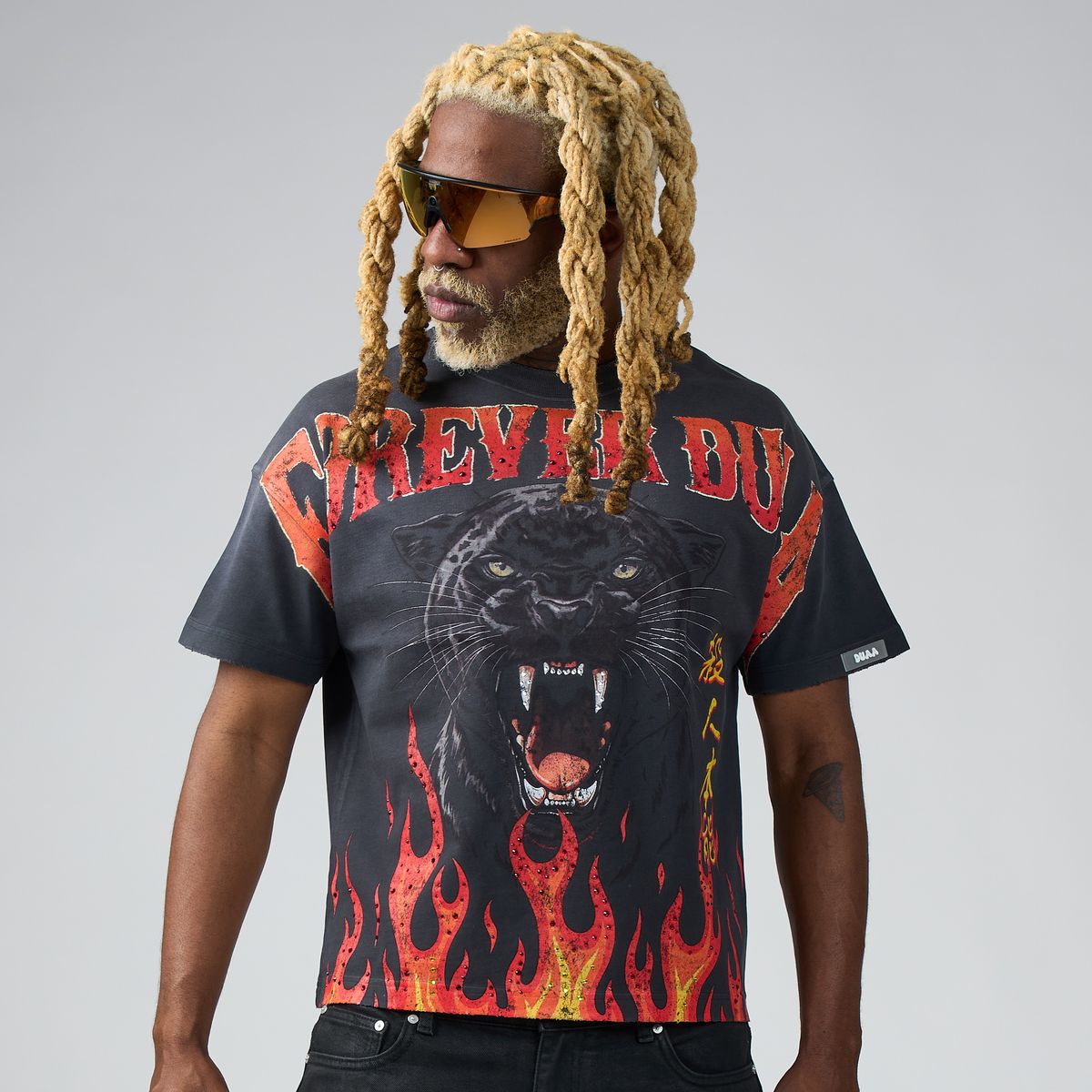 DUAA PANTHER TEE – PANTHER RED