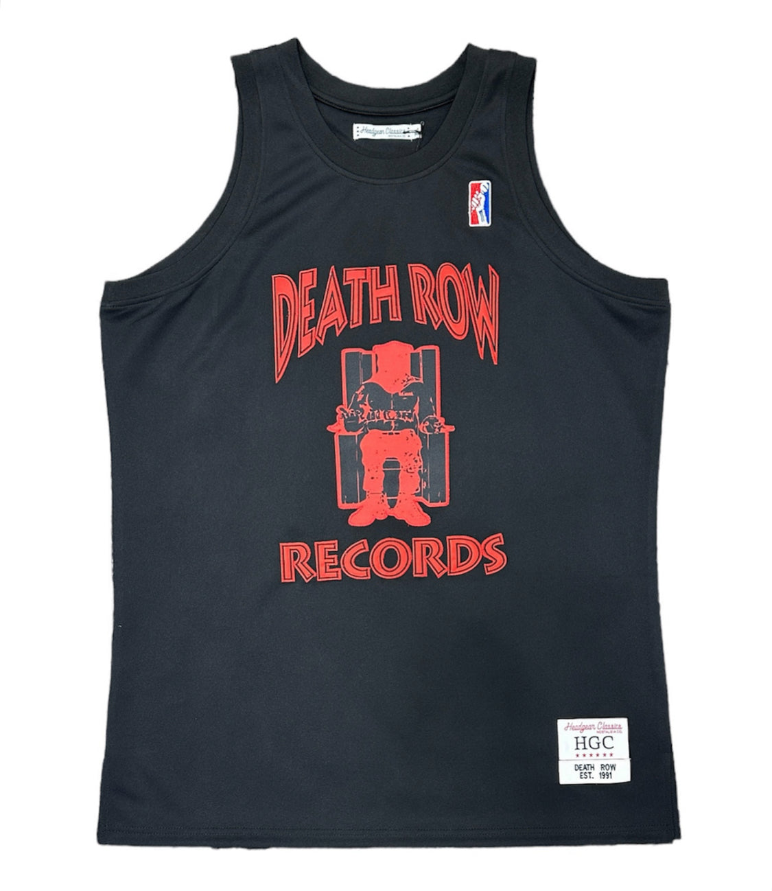 Headgear Classics Death Row Jersey Black Red
