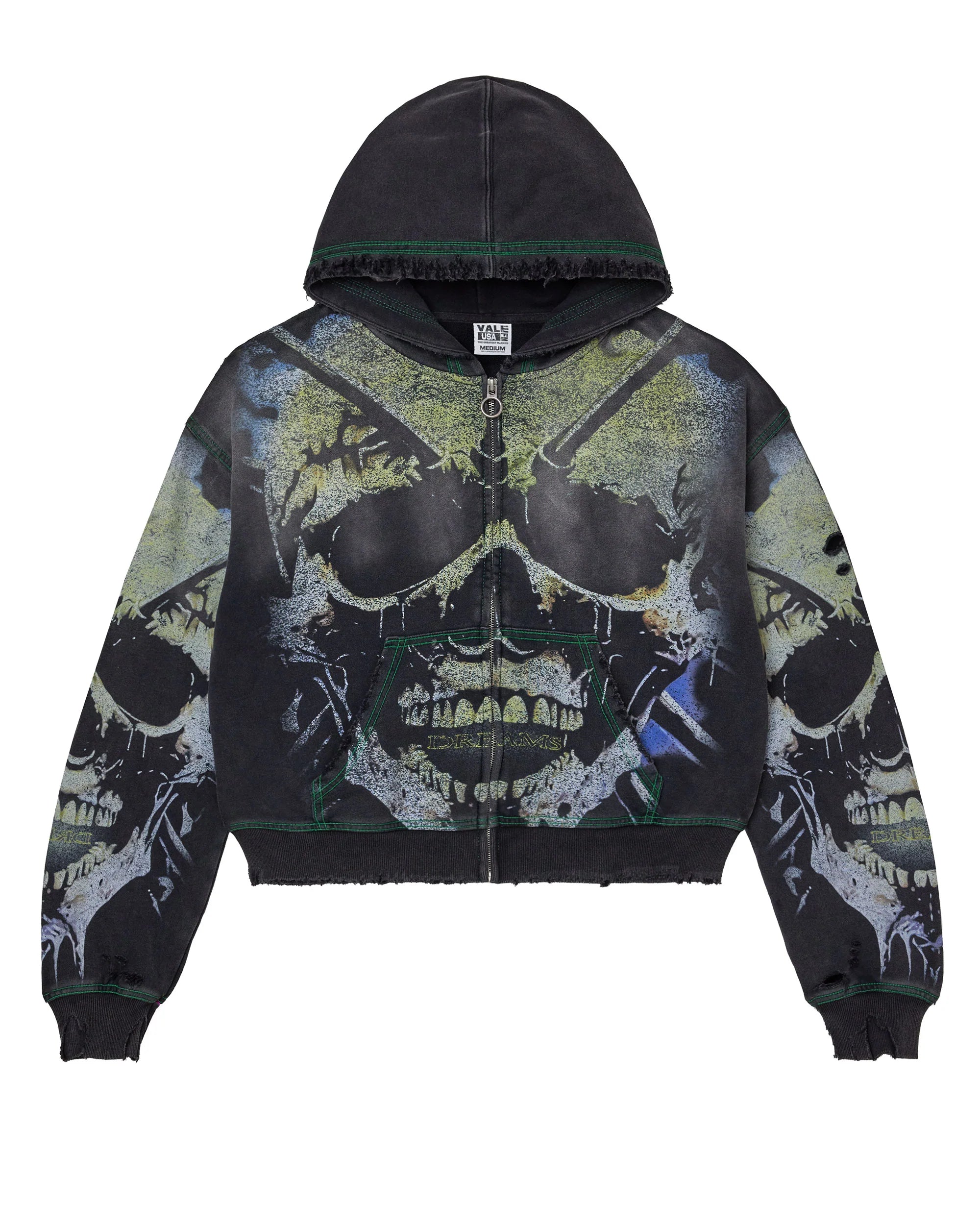 Vale Forever Gravedigger Zip Up
'Black'