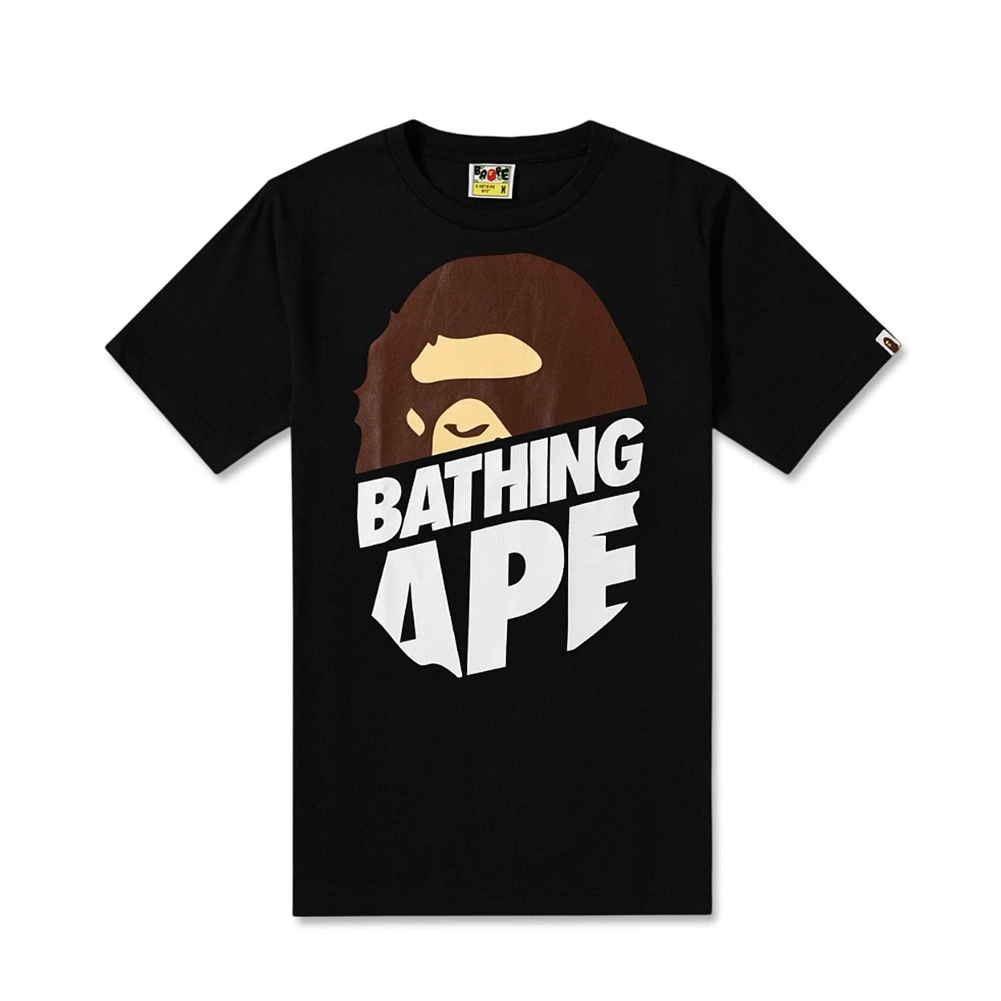 A bathing ape Bape Bathing Ape Peek Big Ape
Head Tee Black