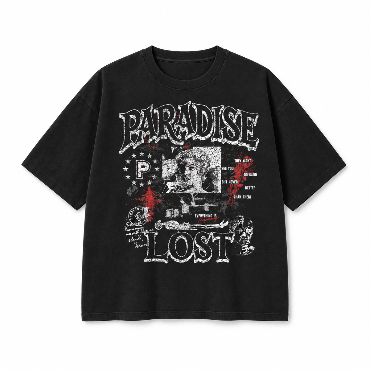 Paradise "Lost Paradise" T-Shirt - Black